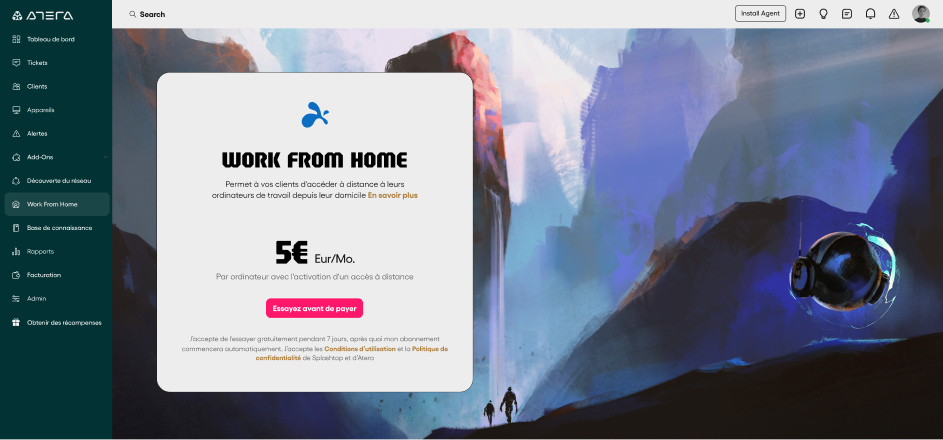 Work from home