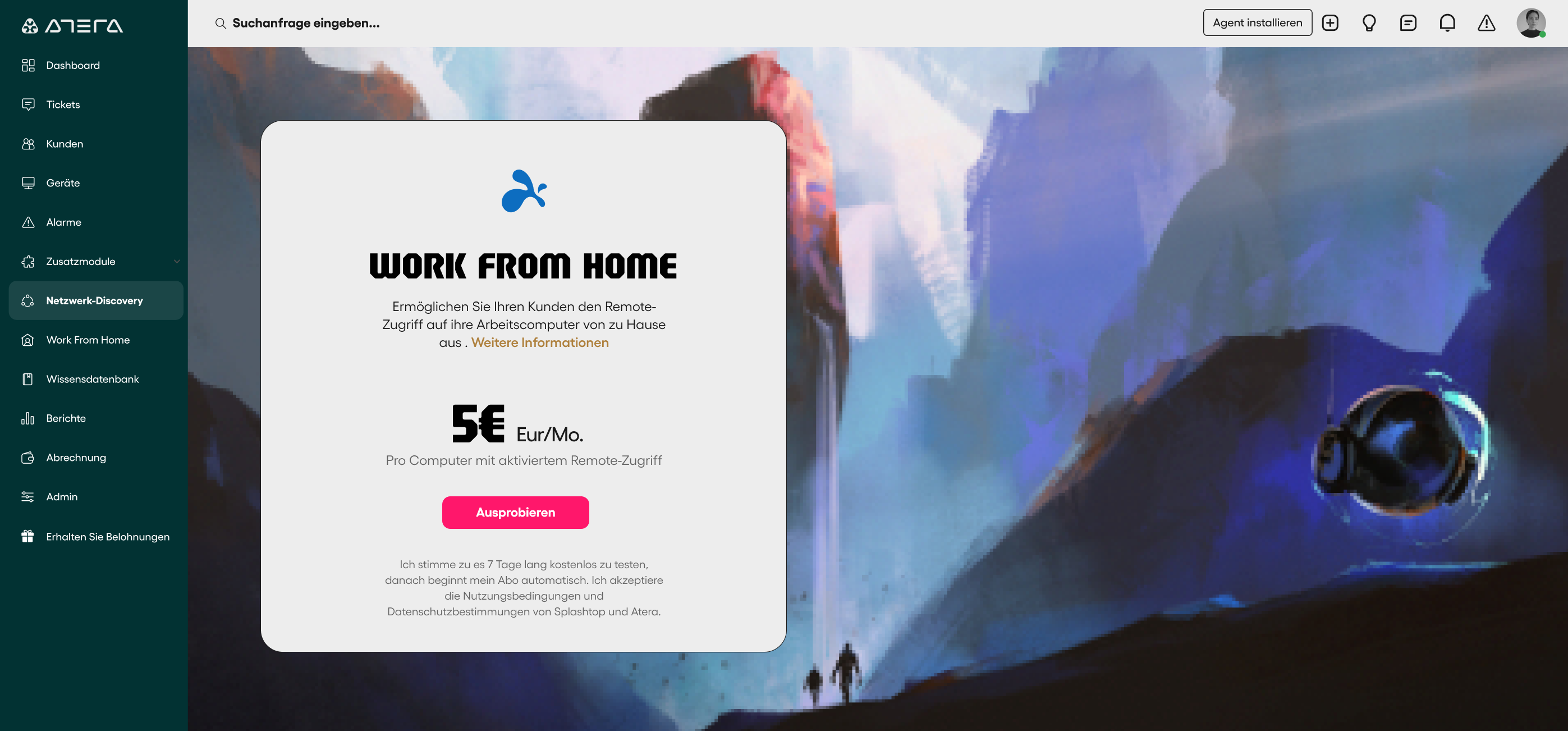 Atera's Work from Home