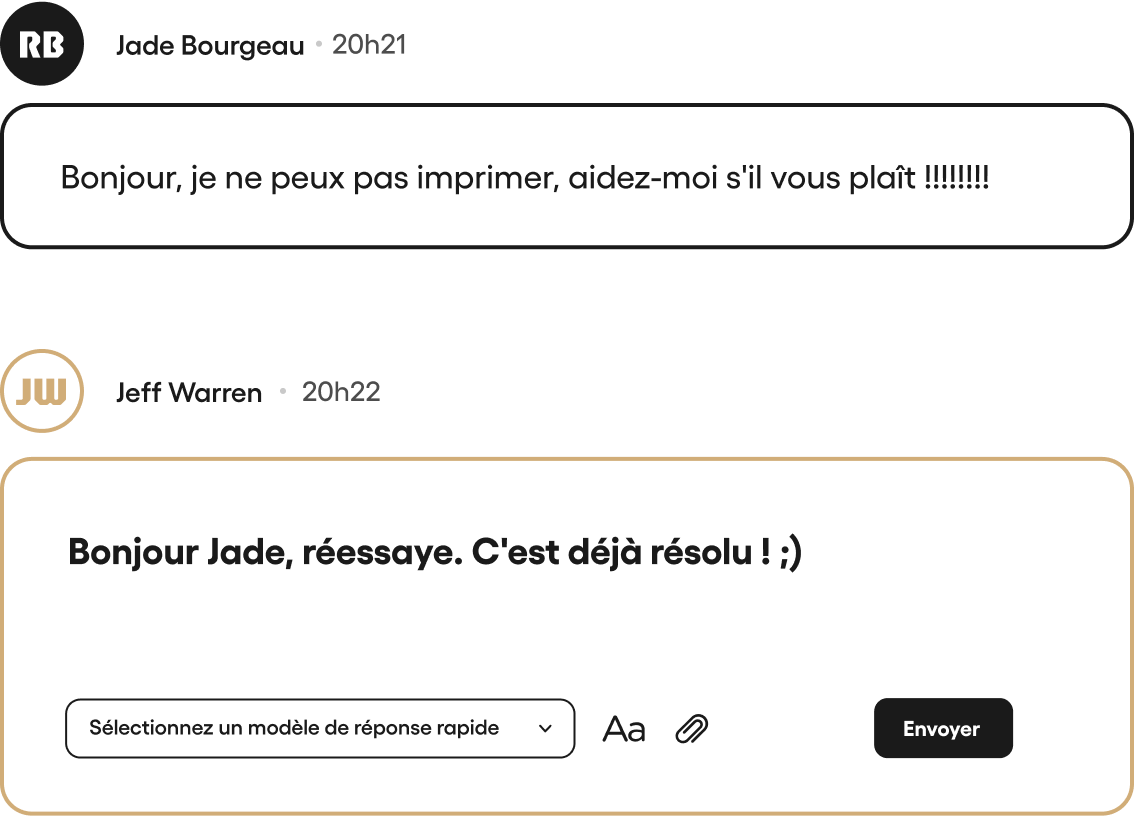 Helpdesk et ticketing