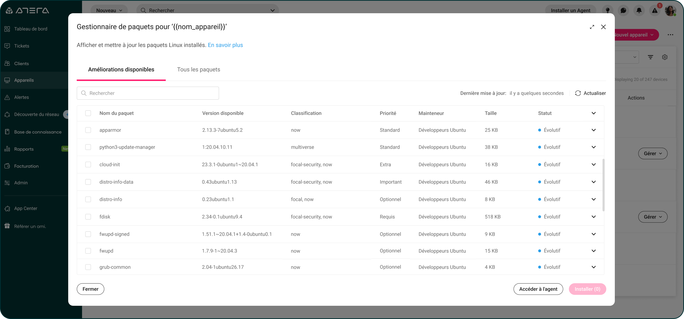 La gestion des correctifs pour Linux