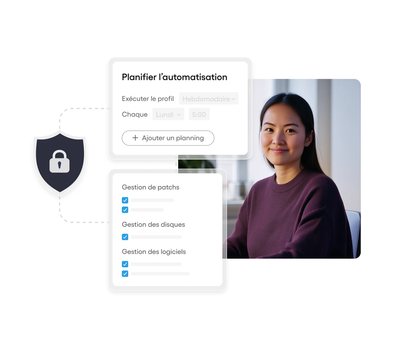 Planifier l'automatisation avec l'IT support d'Atera